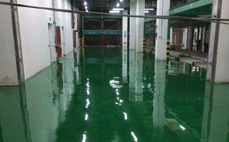 11月玉门玉门环氧地坪施工高峰来袭，梦得来化工多项目同步推进保交付